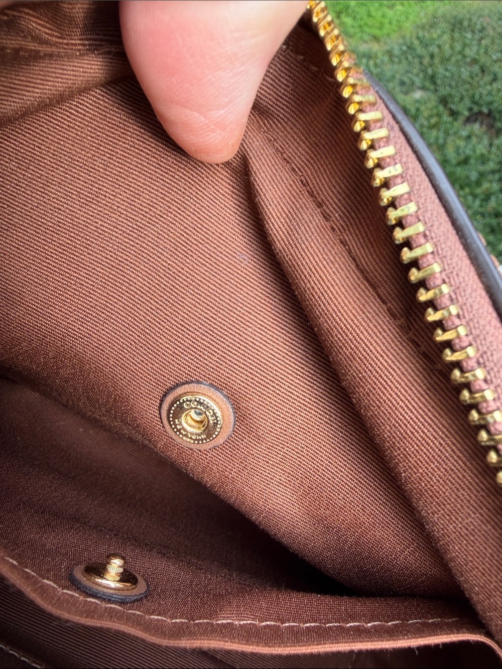 Coach Mini Jamie Camera Bag Tan Signature coated canvas with Brown Leather Trim - Picture 9 of 17
